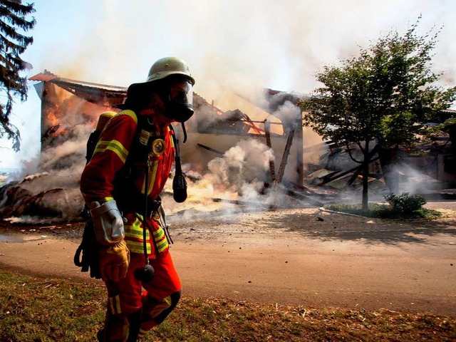 Einsatz in Bad Drrheim.  | Foto: dpa