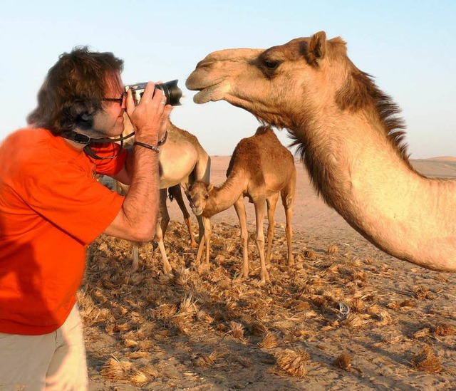 Mattias Schlegel aus Lahr hat 2012 im ...ne Mutter  hat die Szene fotografiert.  | Foto: BZ