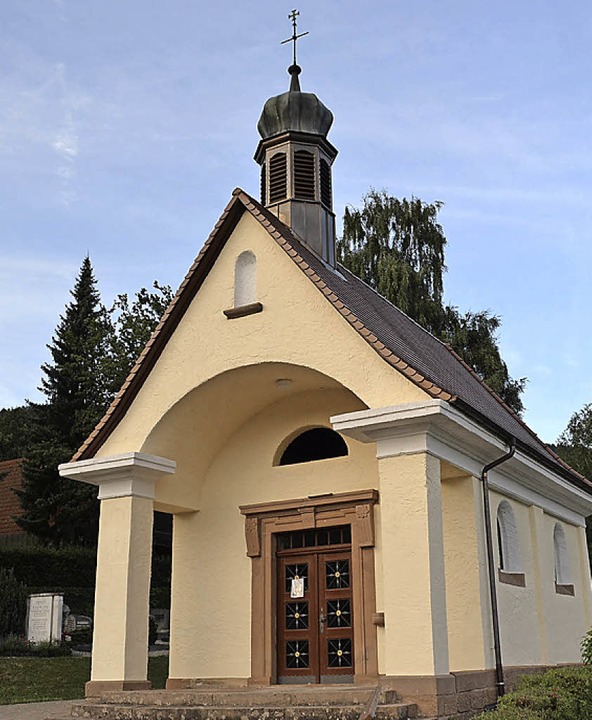 Die Friedhofkapelle soll wieder klingen.  | Foto: beate zehnle-lehmann