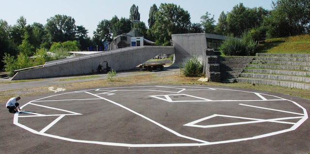 Wie fr die Naturarena gemacht: So ste...tke zu einem Gesamtbild arrangierte.    | Foto: Frey