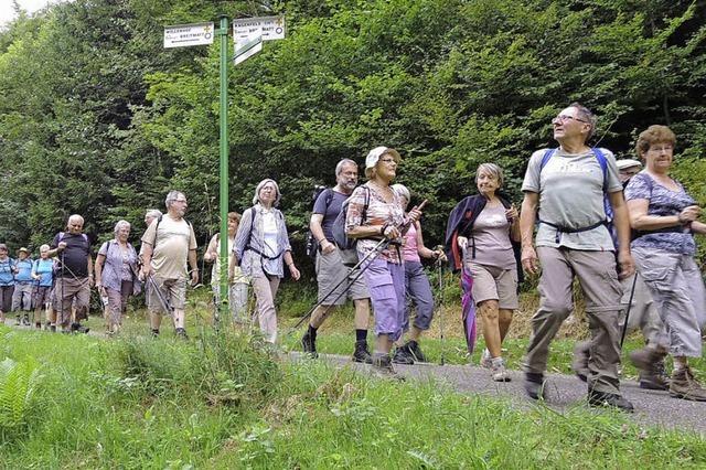 Im Jubilumsjahr ging es auf den Odilienberg