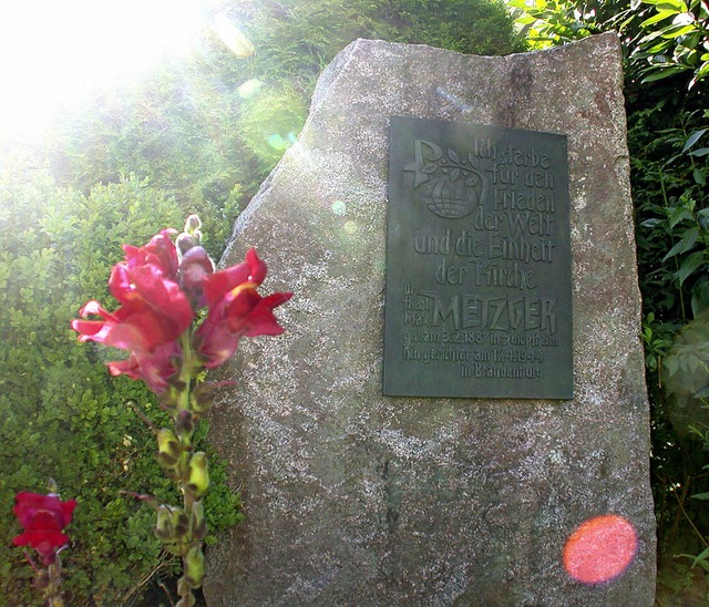 Der Mrtyrerpriester Max Josef Metzger...er Sache Max Josef Metzger engagiert.   | Foto: Andr Hnig/Heiner Baur