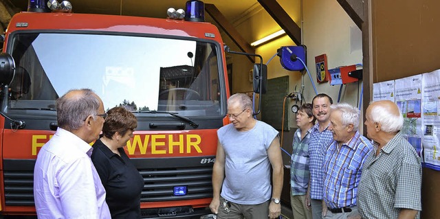 Die alte Feuerwache in Atzenbach platz...ilnehmern  die  Probleme seiner Wehr.   | Foto: ZVG