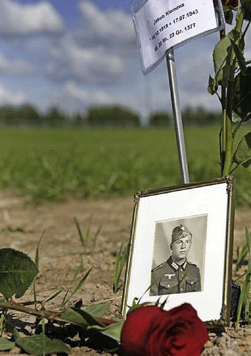 Ein Friedhof Fur In Russland Gefallene Deutsche Soldaten Ausland Badische Zeitung