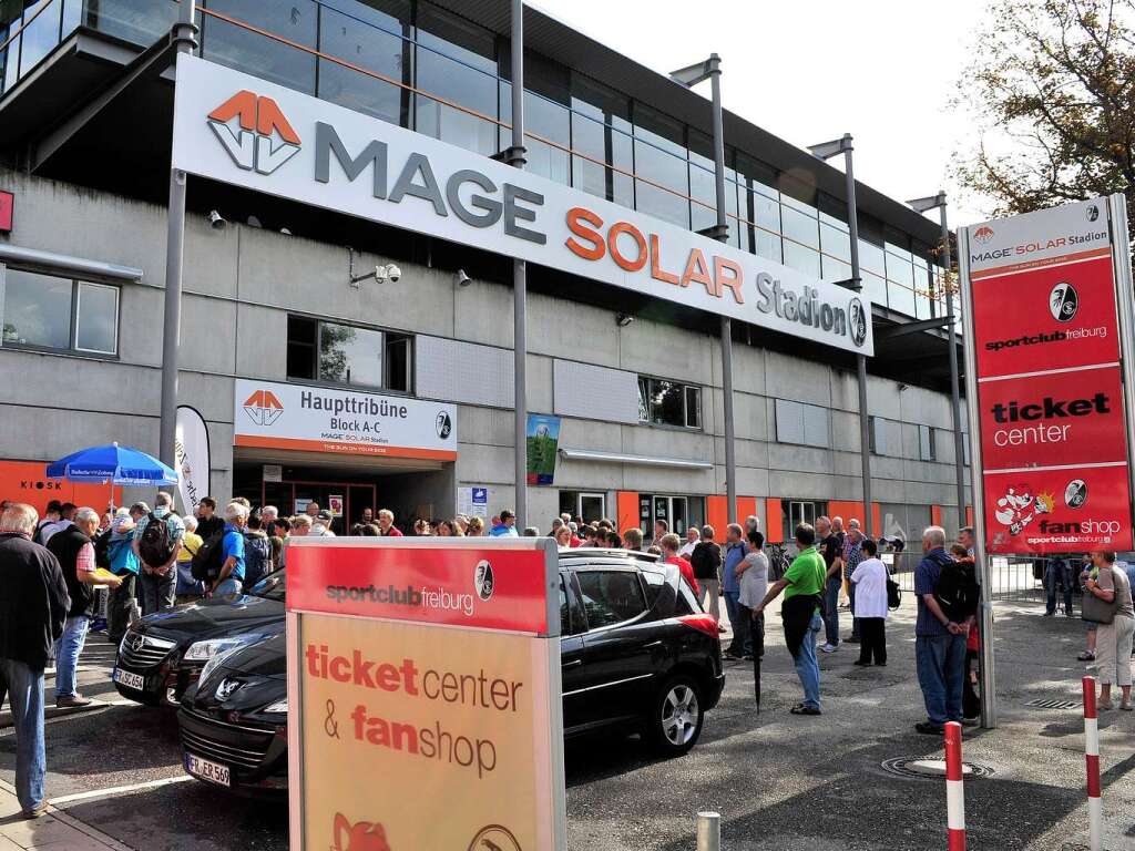 BZ-Ferienaktion im Mage Solar Stadion des SC Freiburg