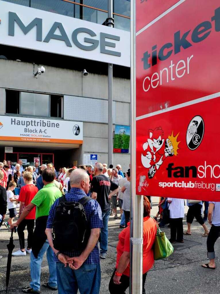 BZ-Ferienaktion im Mage Solar Stadion des SC Freiburg