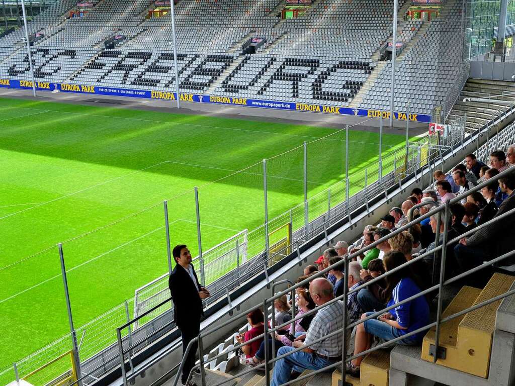 BZ-Ferienaktion im Mage Solar Stadion des SC Freiburg