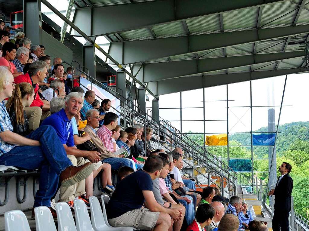 BZ-Ferienaktion im Mage Solar Stadion des SC Freiburg