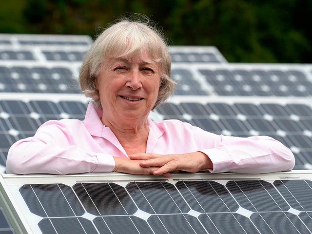 Ursula Sladek hat sich zusammen mit de... groen Energieversorger durchgesetzt.  | Foto: dpa