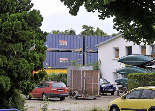 Firmen und Kleingewerbe zwischen Lrracher Strae und  Wiesentalstrae   | Foto: Rita Eggstein