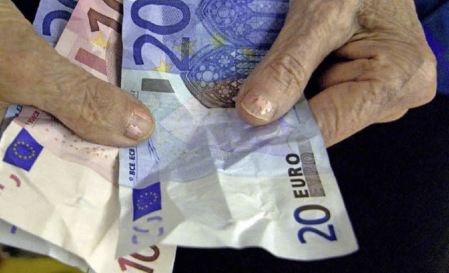 Mehr Geld fr arme Rentner  versprechen  Union, SPD, Grne und Linke.     | Foto: dpa