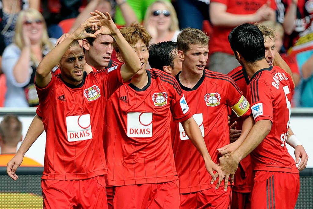 Bayer 04 Leverkusen gegen den SC Freiburg