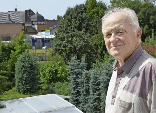 Werner Grafmller aus Dinglingen stell...e  (im Hintergrund) verschwunden ist.   | Foto: Christian Kramberg