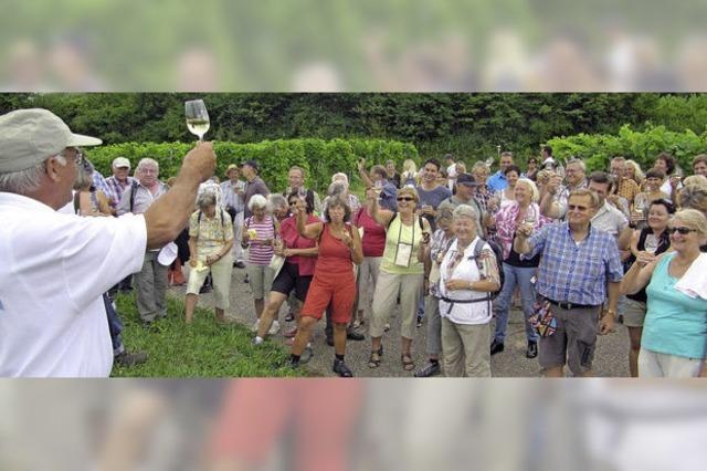 Weniger Wandern, mehr Wein