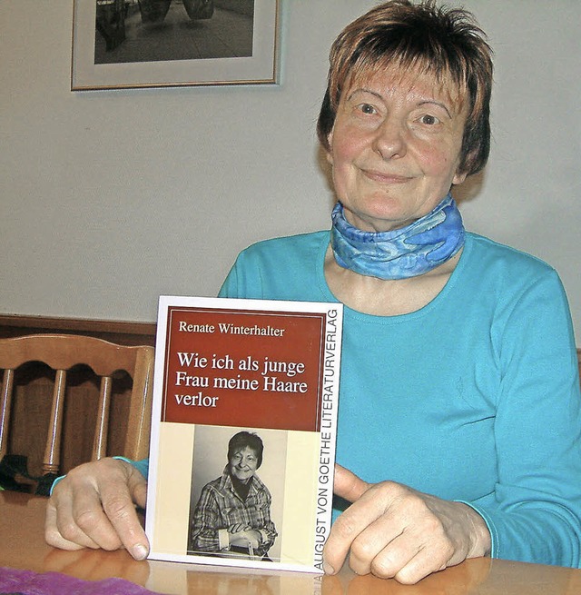 Renate Winterhalter aus Schopfheim wil...richt anderen Betroffenen Mut machen.   | Foto: Roswitha Frey
