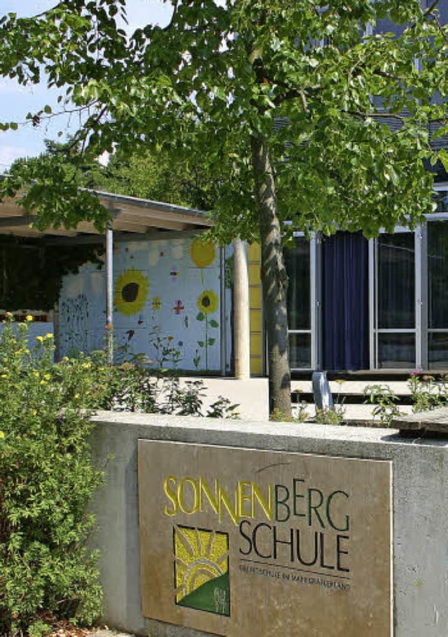 Die Sonnenbergschule kann eine anspruc...le Unterrichtsentwicklung nachweisen.   | Foto: Sabine Model