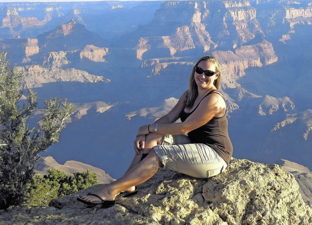 Die herrlichen  Landschaften der USA h...en bei Nina Schmidt groen Eindruck.   | Foto: Privat