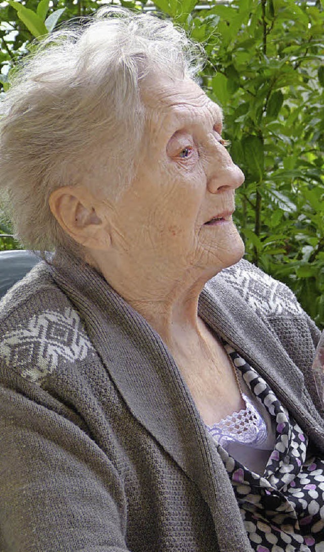 Martha Gutjahr feierte ihren 90. Geburtstag  | Foto: Aribert Rssel