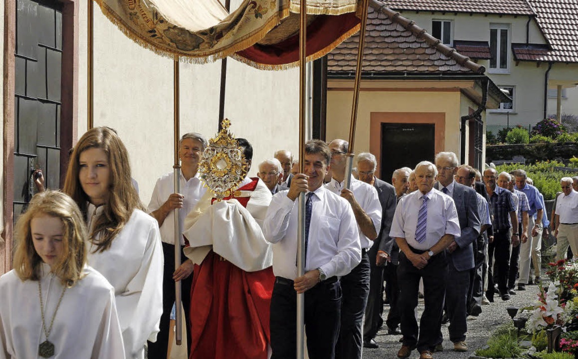 Zahlreiche Gläubige feierten das Patrozinium von St. Romanus  | Foto: Heidi Foessel