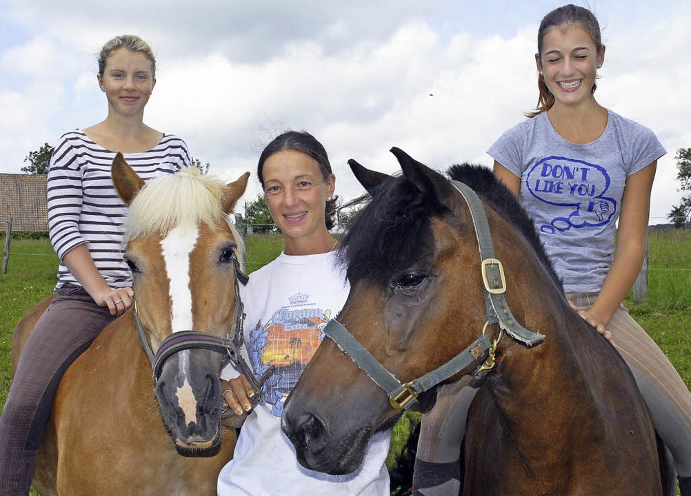 Machen mit beim Kinderferienprogramm: ...n der Pony- und Pferdefreunde Karsau.   | Foto: Leony Stabla