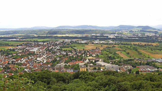 Aussicht auf Herten vom Grabbenstein aus gesehen.   | Foto: Heinz Vollmar