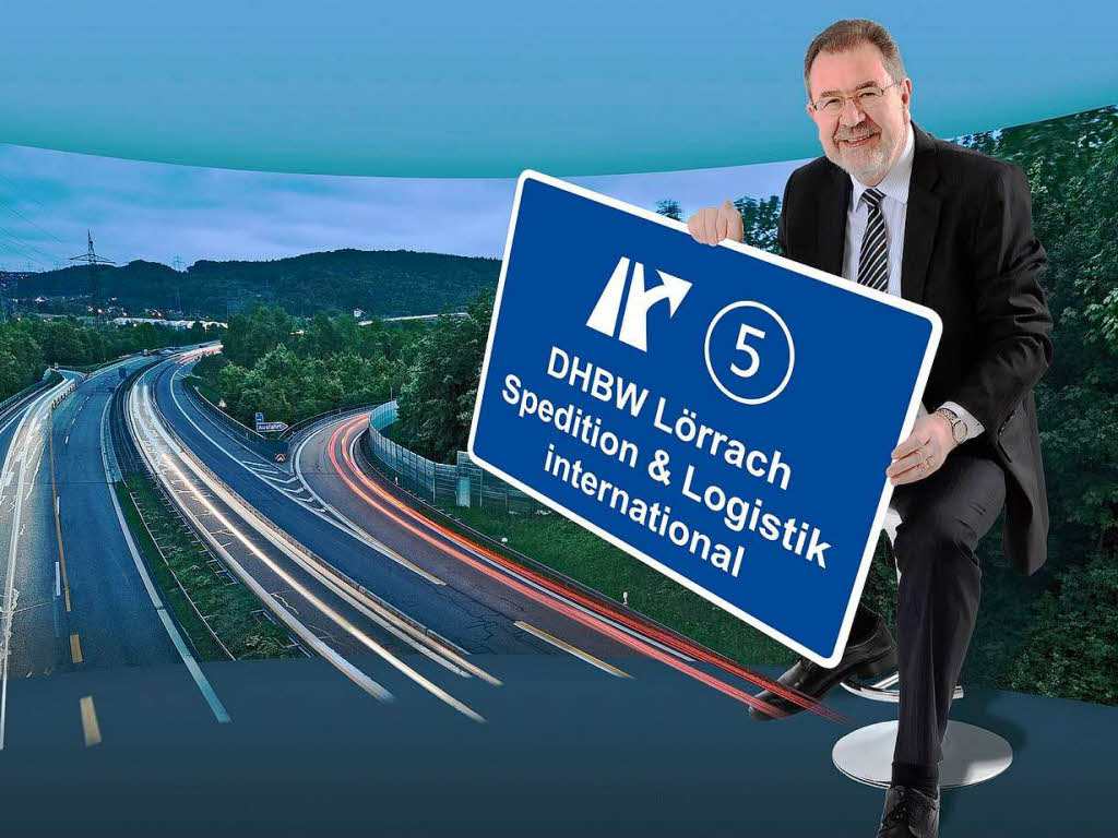 Prof. Dr. Armin F. Schwolgin,  Logistik-Professor, Studiengangsleiter BWL-Spedition, Transport und Logistik, DHBW Lrrach.