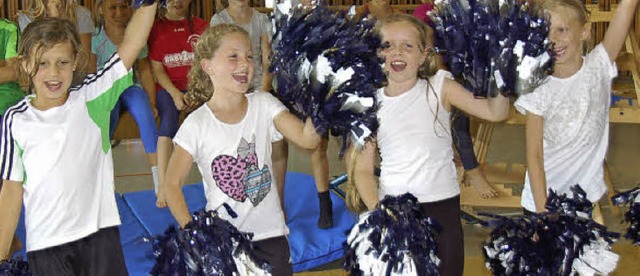 de Sommerferien? Nicht fr Turnkinder bei der GTS  | Foto: Andrea Steinhart