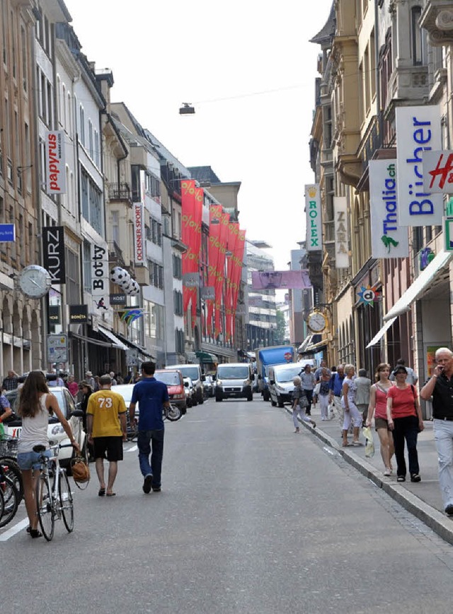 Die Innenstadt vsoll auch nach Ladenschluss belebt sein.   | Foto: gra