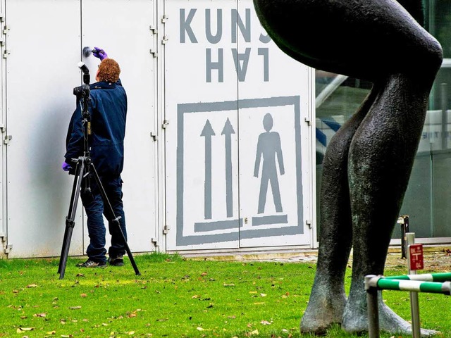 Die Diebe stahlen unter anderem Werke ...gesicherten Kunsthalle in Rotterdam.    | Foto: dpa