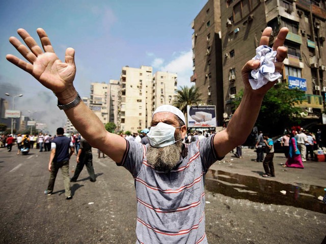 Bei Ausschreitungen in gypten starben mehr als 520 Menschen.  | Foto: AFP