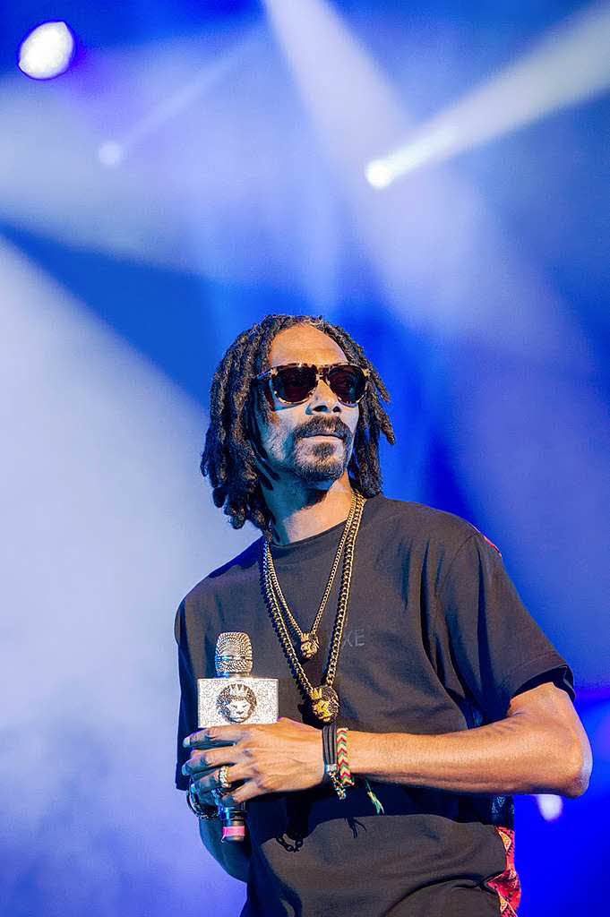 Snoop Dogg aka Snoop Lion bei der Foire aux Vins in Colmar