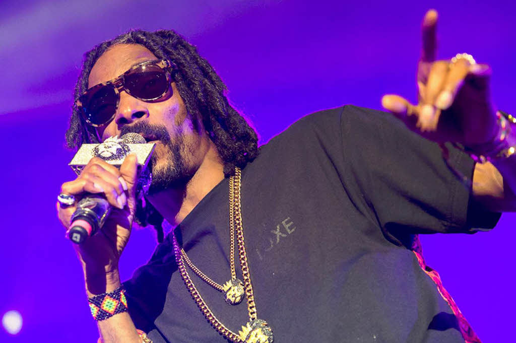 Snoop Dogg aka Snoop Lion bei der Foire aux Vins in Colmar