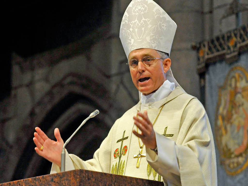Gänswein in Freiburg: \