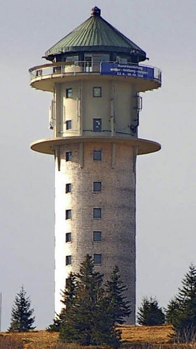 Im  Feldbergturm werden  mehr Besucher gezhlt.   | Foto: Ralf Morys