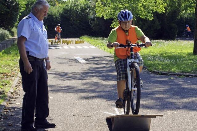 Die bung macht den Fahrradmeister