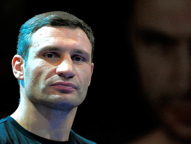 Bewirbt sich 2015: Vitali Klitschko   | Foto: DPA