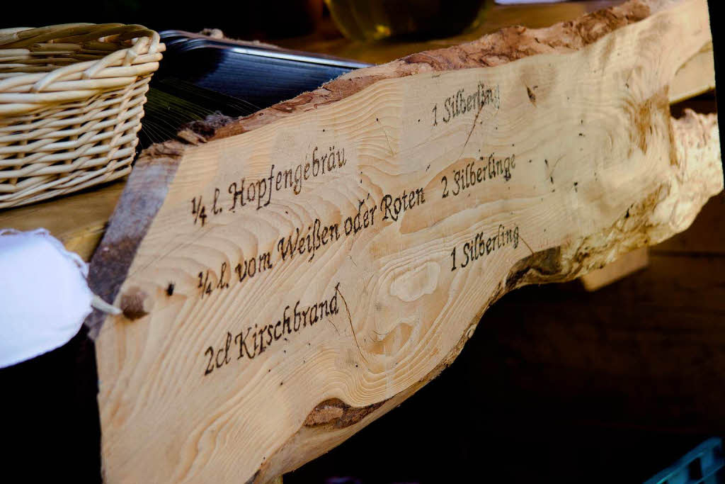 Bezahlt werden musste mit Silberlingen Bezahlt werden musste mit Silberlingen