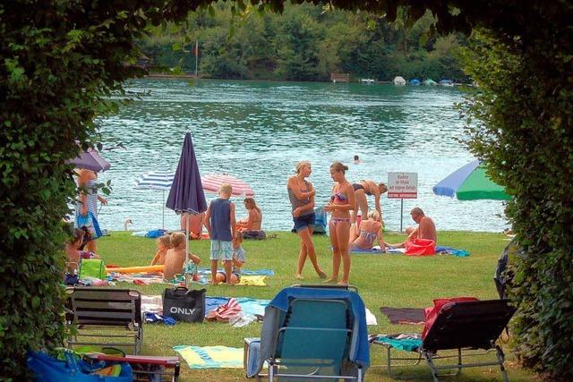 Fotos vom Frhschoppenkonzert im Rheinschwimmbad Schwrstadt