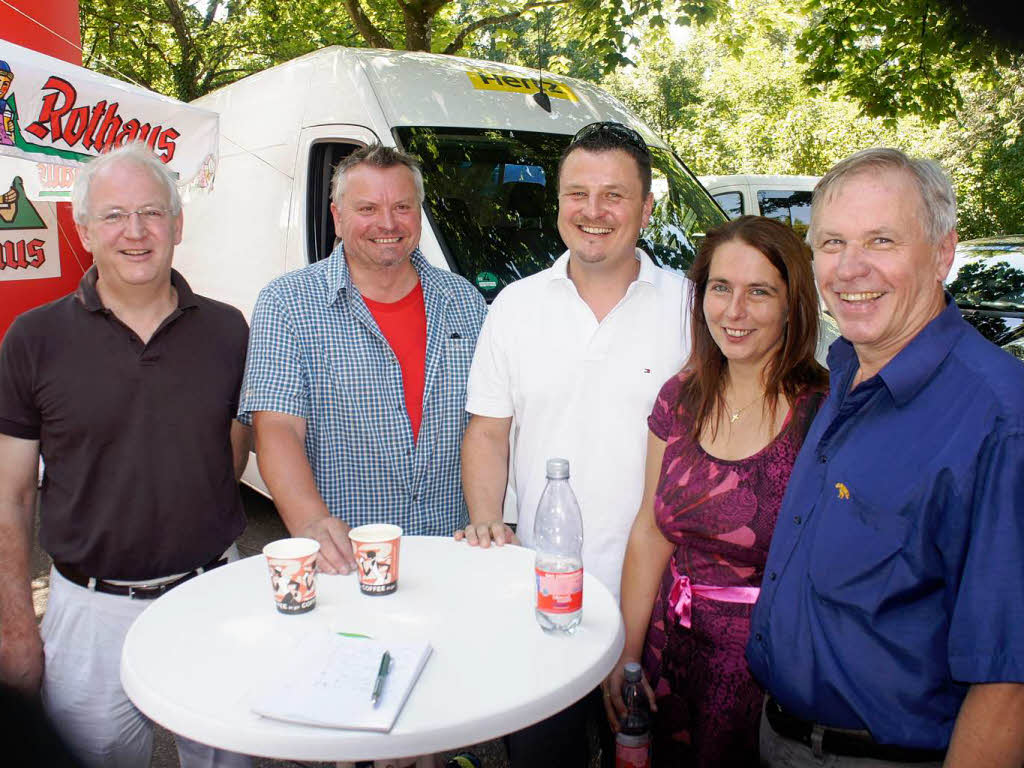 Die vierte Etappe endete am Samstag in Murg – dort, wo am Sonntag die fnfte begann.