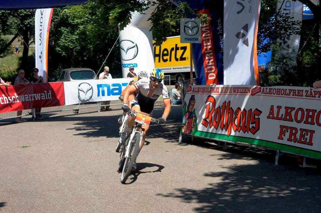Die vierte Etappe endete am Samstag in Murg – dort, wo am Sonntag die fnfte begann.