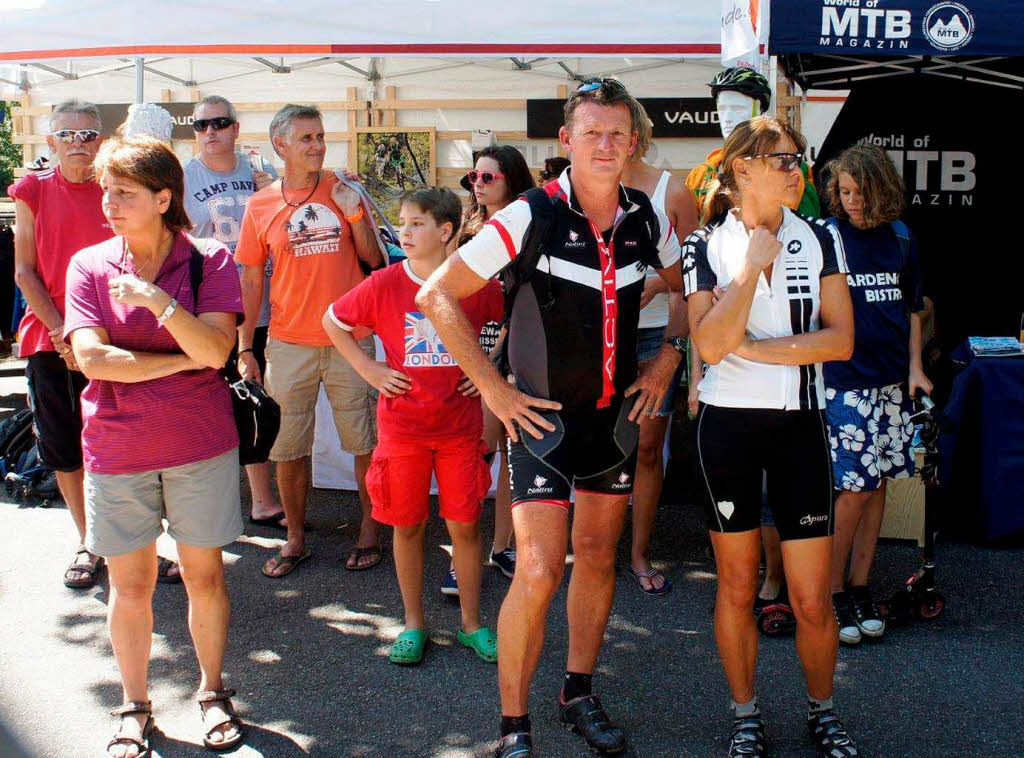 Die vierte Etappe endete am Samstag in Murg – dort, wo am Sonntag die fnfte begann.