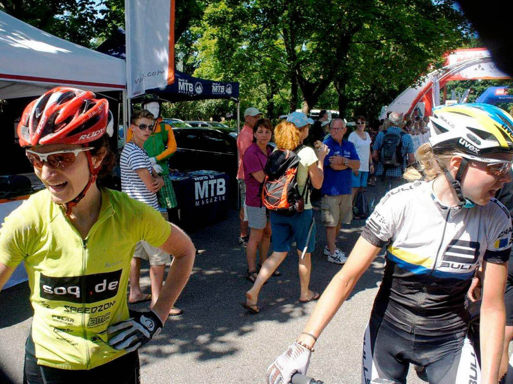 Die vierte Etappe endete am Samstag in Murg – dort, wo am Sonntag die fnfte begann.
