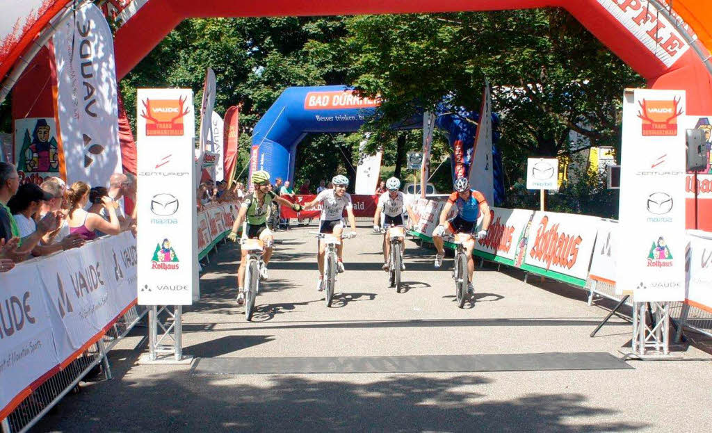 Die vierte Etappe endete am Samstag in Murg – dort, wo am Sonntag die fnfte begann.
