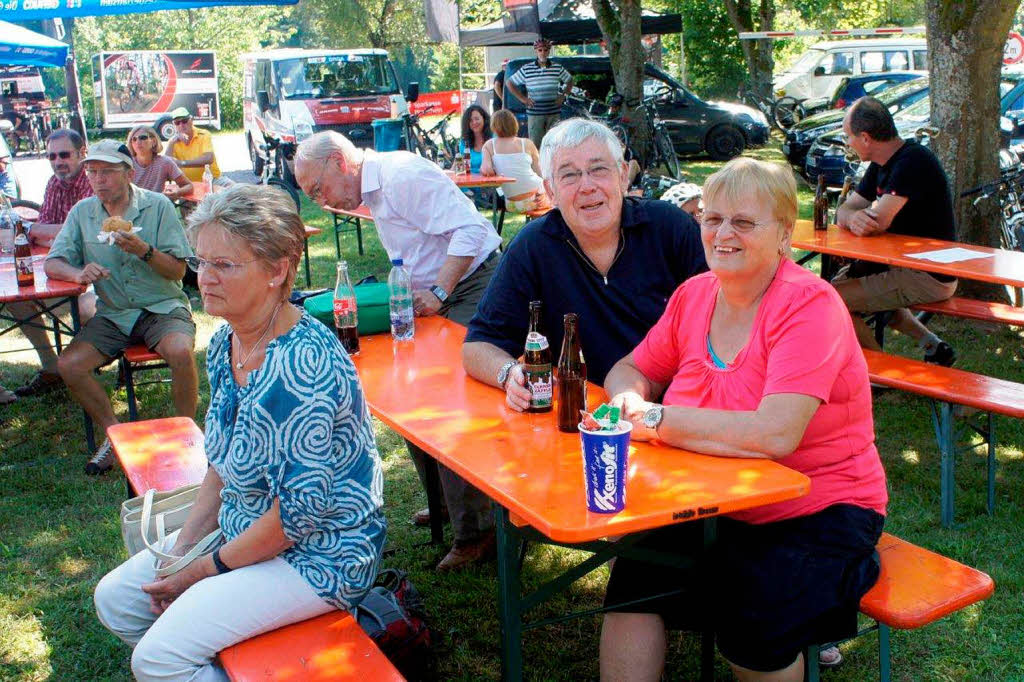 Die vierte Etappe endete am Samstag in Murg – dort, wo am Sonntag die fnfte begann.