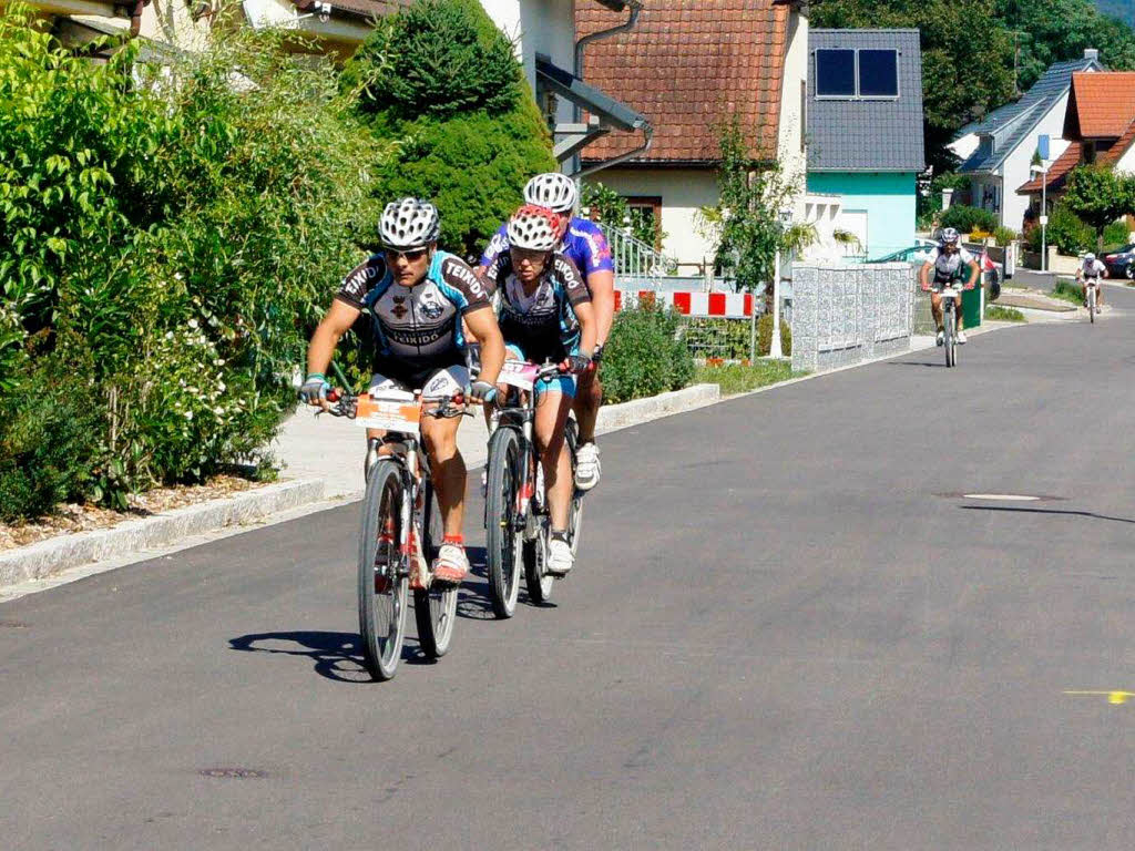 Die vierte Etappe endete am Samstag in Murg – dort, wo am Sonntag die fnfte begann.