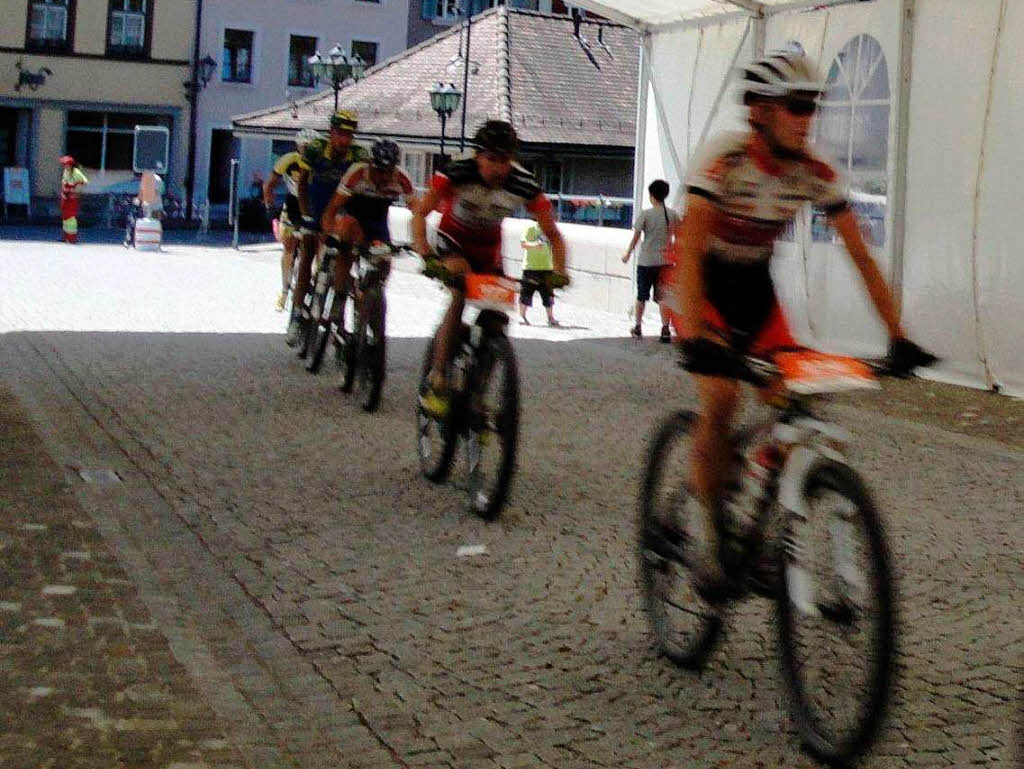 Die vierte Etappe endete am Samstag in Murg – dort, wo am Sonntag die fnfte begann.