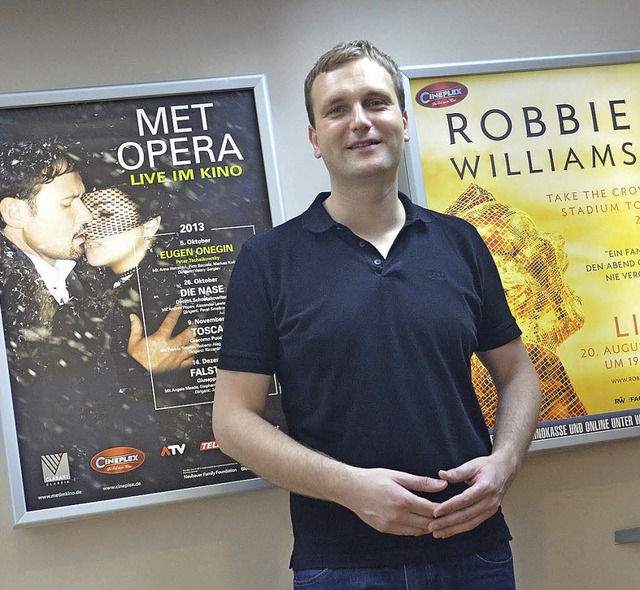 Opernbertragungen im Kino: Viktor Laz...ut sich auf die neue Herausforderung.   | Foto: Barbara Ruda