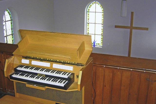 Neue Orgel fr Gottesdienste