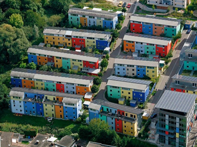 Vorbild Freiburg: Auch Grenzach-Wyhlen...ung bekommen. Doch daraus wird nichts.  | Foto: Architekt Rolf Disch