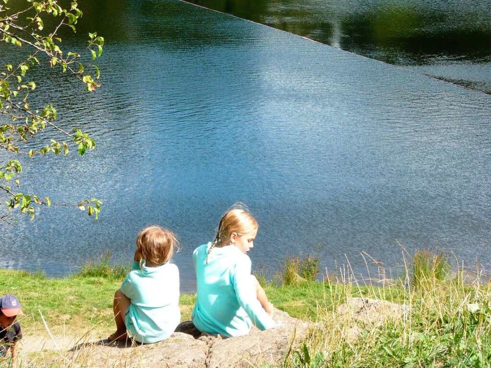 Das Baden im See ist erlaubt  | Foto: Dirk Sattelberger